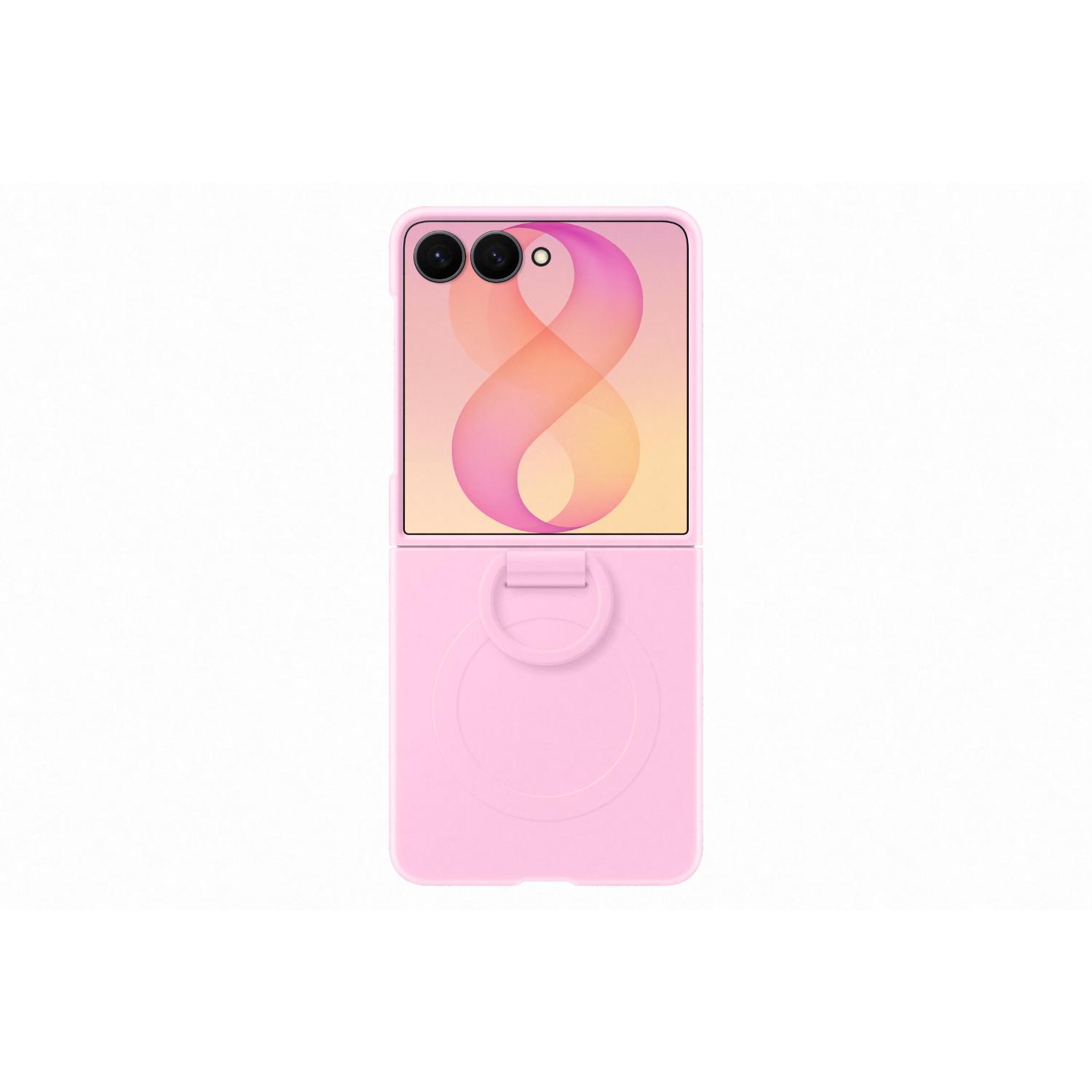 Samsung Silicone Magnet Cover With Ring – Samsung Galaxy Z Flip8 – Violet